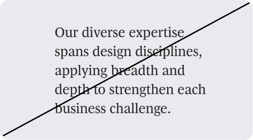 Don't use BCG Henderson Serif as body copy