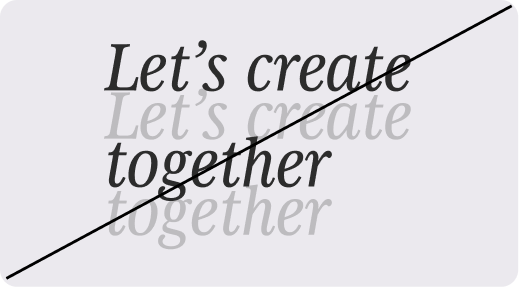Don't add too much line spacing
