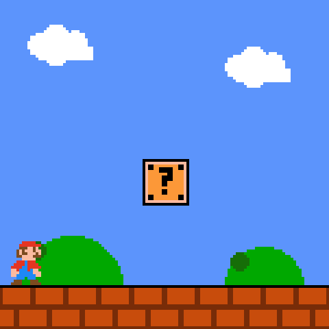 Power-up animation